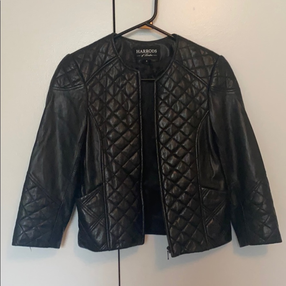 Leather jacket